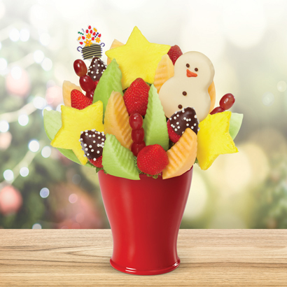 Brighten Their Day Daisy - Pineapple Snowman